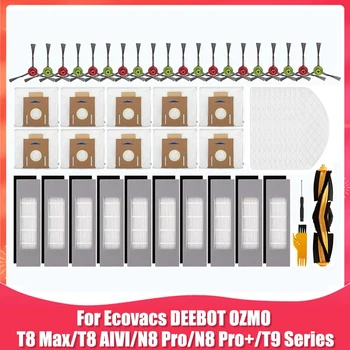 Резервни Части За Ecovacs DEEBOT OZMO Т8 AIVI Т8 Max N8 Pro/N8 Pro + Комплект Аксесоари за робот-Прахосмукачка