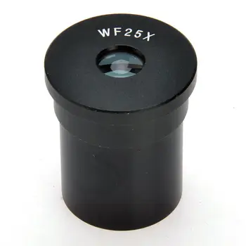 1 бр. Биологичен Микроскоп WF 25X Широкоъгълен Окуляр 23,2 мм Размер на закрепване Безплатна доставка