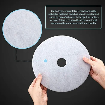 Универсален филтър за сушене на тъкани, заменяеми филтър за изсушаване на нпд, е съвместим с Magic Chef, Sonya Изображение 2