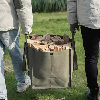 Чанта за Съхранение на печки на дърва Трупи Чанта За Съхранение на печки на дърва Трупи Титуляр за Пикник на Открито