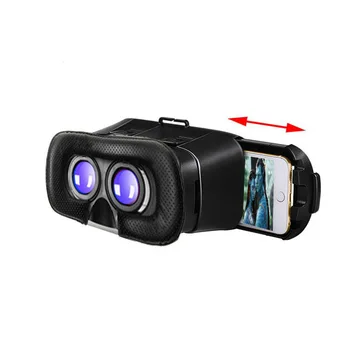 VR Box Виртуална Реалност 3D Цифрови Очила На главата На Игрите Магическо Огледало за Домашно Кино Изображение 2