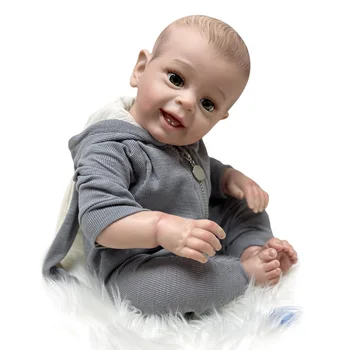 Саския 22-Цолови Прекрасни Ръчно изработени Кукли За Новородено, Изрисувани Кукли Bebe Reborn кукла реборн bonecas Infantil Meninas Изображение 2