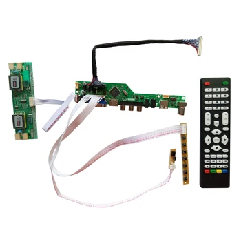HDMI-съвместим USB AV VGA ATV PC LCD такса контролер за 17 инча, 1280x1024 CLAA170ES01 4CCFL LVDS Екрана на Монитора