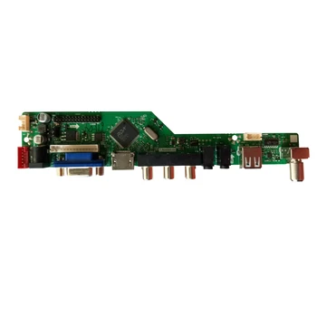 HDMI-съвместим USB AV VGA ATV PC LCD такса контролер за 17 инча, 1280x1024 CLAA170ES01 4CCFL LVDS Екрана на Монитора Изображение 2