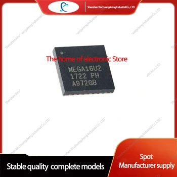 5 Бр. На чип за микроконтролера ATMEGA16U2-MU EGA16U2 AVR ATmega 8-Битова 16 Mhz, 16 KB (8 ДО X 16) FLASH 32-VQFN (5x5)