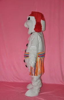 талисман Bonhomme талисман костюм маскарадное рокля по поръчка на карнавалните костюми, cosplay тема маскотт кралят костюм Изображение 2