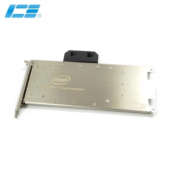 За Intel Xeon Phi Пълно покритие на Водна глави Чист Мед покритие За Intel Xeon Phi серия 3100 с един Слот PCI Платка Изображение 2