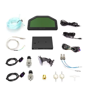 Инструмент панел за рали-състезания 9 в 1 Комплект сензори с LCD дисплей, Многофункционална Състезателна таблото, Свързване чрез Bluetooth Изображение 2