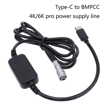 Захранващ кабел, 4k и 6k USB C-Type PD, D-TAP / DC за камерата BMPCC и всяко устройство PD Изображение 2