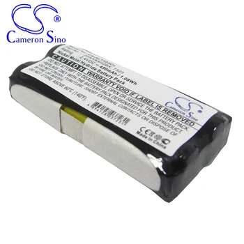 CameronSino Батерия за Audioline DECT 5100 6000 7500 SMS 7800 5500 5501 5800 550 подходящ GP 30AAAAH2BX T323 Батерия за Безжичен телефон Изображение 2
