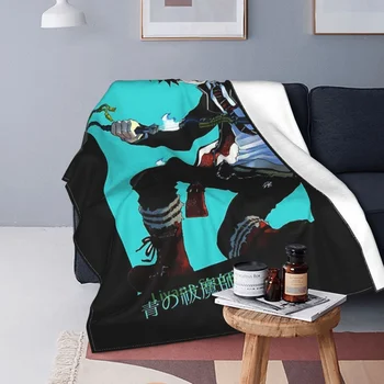 Рин Okumura Син Екзорсист Карта Аниме Наметала Одеяло с 3D принтом диван спалня декоративно одеяло за деца и възрастни Коледен подарък Изображение 2