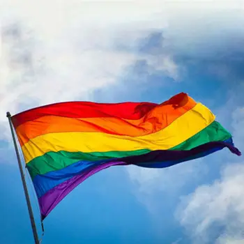Дъгата Флаг Цветни Преливащи се цветове на Знамената на Света Знамена Гей-Парад Лесбийки Знамена Бандейра ЛГБТ Pride ЛГБТ Флаг Флаг ЛГБТ Декорация на Дома