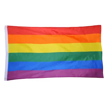 Дъгата Флаг Цветни Преливащи се цветове на Знамената на Света Знамена Гей-Парад Лесбийки Знамена Бандейра ЛГБТ Pride ЛГБТ Флаг Флаг ЛГБТ Декорация на Дома Изображение 2